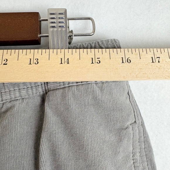 Vuori Corduroy Optimist Pants Shitake Gray Elastic Waist Casual Comfort Mens L - Picture 9 of 13